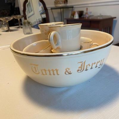Tom & Jerry bowl & mugs
