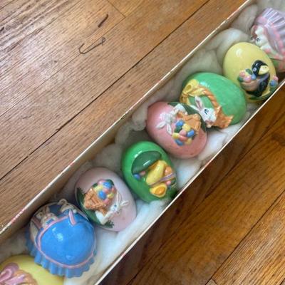 Ceramic Easter eggs