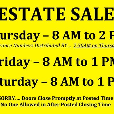 Estate sale photo