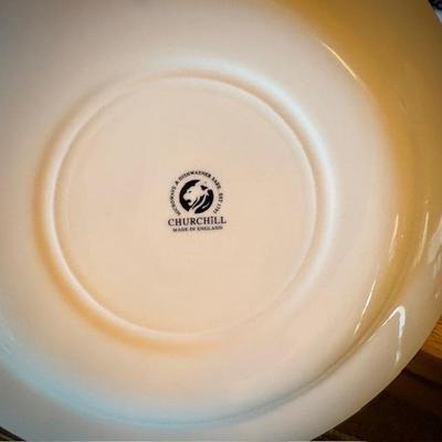 Churchill "Blue Willow" china