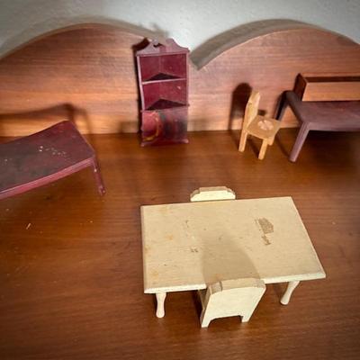 Antique doll furniture
