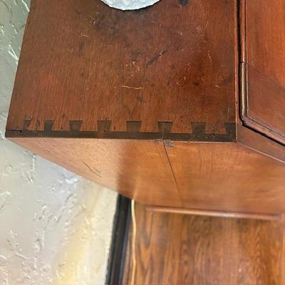 Antique slant-top writing desk mid-1800s