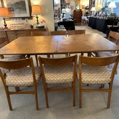 Folks Ohlssin Flip top expandable teak dining table