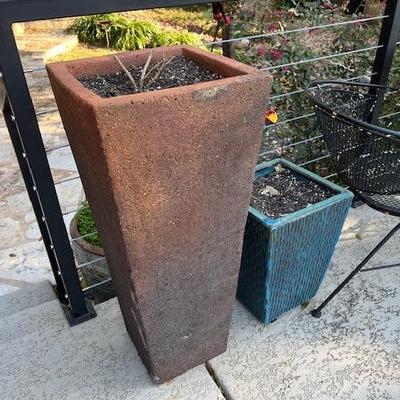 Outdoor pots