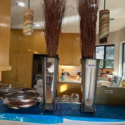 Mirrored Vases