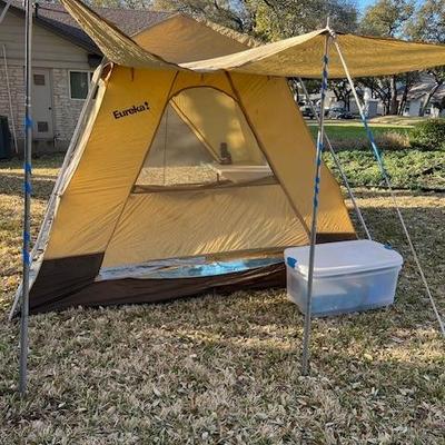 Tent not for sale but FILLED WITH TOYS, GAMES AND PUZZLES!