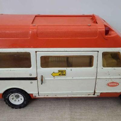 Vintage Tonka Toys Rescue Ambulance Van