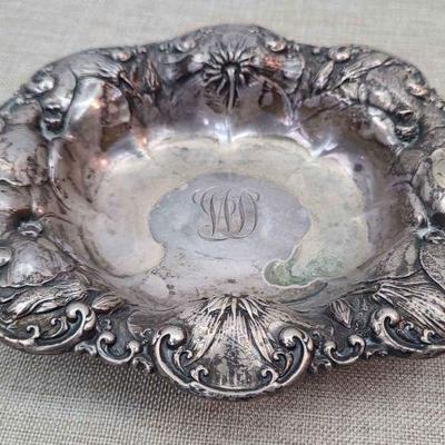 Sterling SIlver Art Noveau Dish