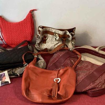 Purse Lot Inluding Hilfiger & Michael Kors