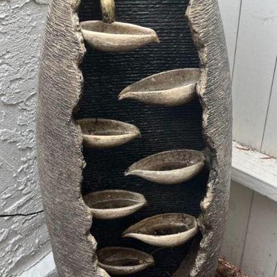 7 Cascade 35” Rustic Modern Fountain
