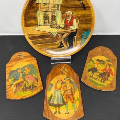 Norwegian mid century wall art
