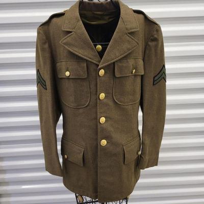 83 WWII Army Uniform Dress Jacket Size Small