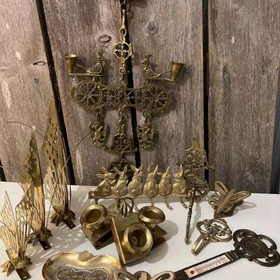 57 mid century polished and artisan brass variety