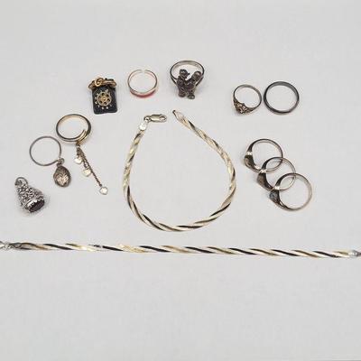 4 Sterling Silver Jewelry Variety