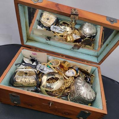 58 time capsule of beauty hidden jewelry gems mcgraw wood chest