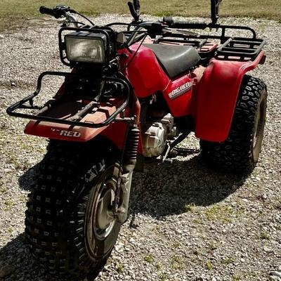 This 3 wheeler is Big Red! ;) 
He’s looking for a new home & he’s Awesome! 

Honda Big Red! Running condition 

Great vintage piece...