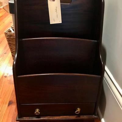 Magazine rack $44