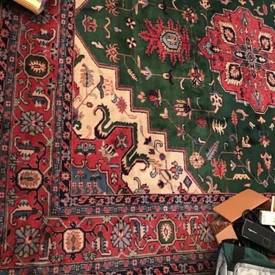 rug with pad $900 with reserve
10 X 8'