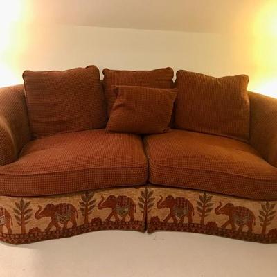 Hickory White sofa $395
88" long