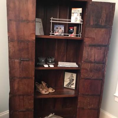 Cabinet with Indonesian doors $395
31 X 15 X 77"