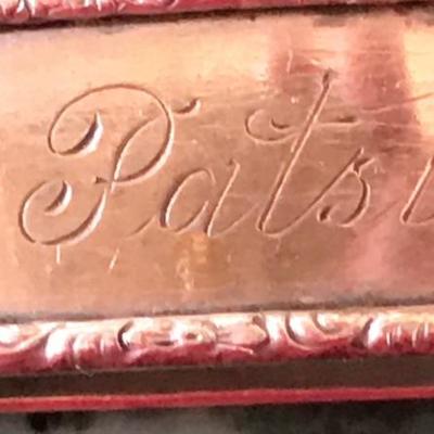 napkin ring 6 ounces sterling $150