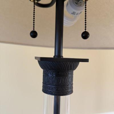 Matching pair of floor lamps