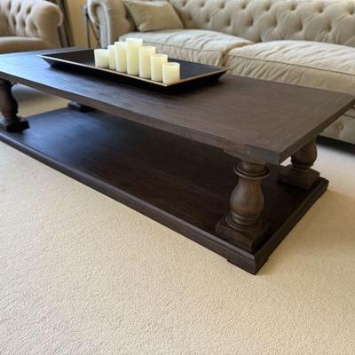 Restoration Hardware Balustrade Coffee Table
