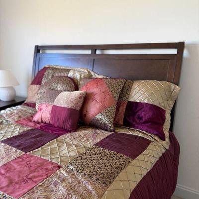 Queen Bedroom Set- Queen bed, dresser with mirror and one nightstand.  All excellent condition 