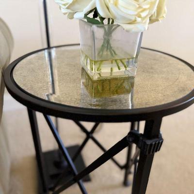 Ballard Designs Olivia Mirrored Side Table