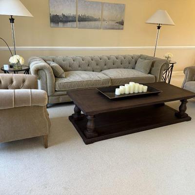 Restoration Hardware Living Room Set 
