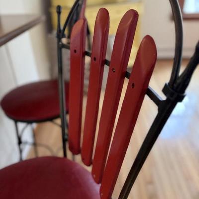 Vintage Charleston Forge bar stools