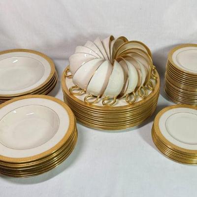 Antique Lenox “Stanford” china service 12