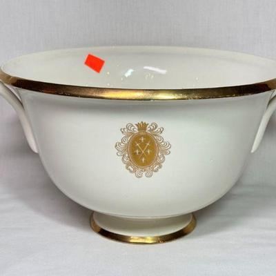 Rare Ernest Sohn Creations Royal footed bowl, 10 1/2” diameter