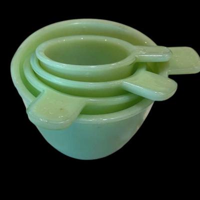 Vintage Jadeite Measuring cups