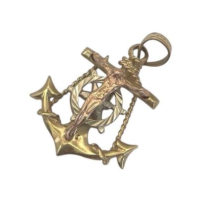 14K gold Charm
