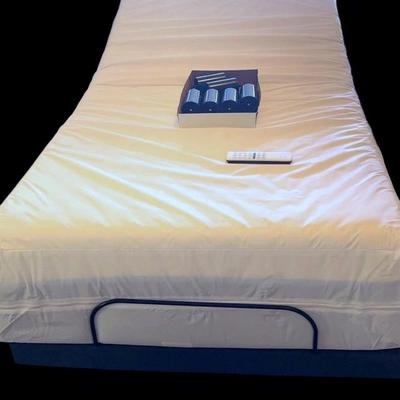 Twin Adjustable Bed with Cover * Used only a few months