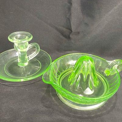 Vaseline glass 