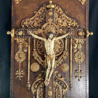Incredible antique religious piece