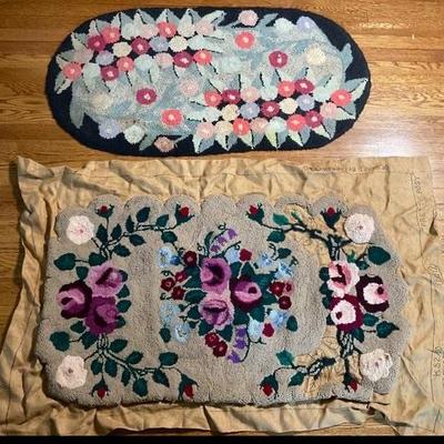 Hooked rugs
