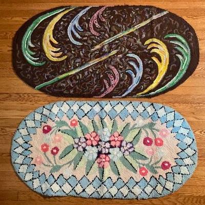 Hooked rugs