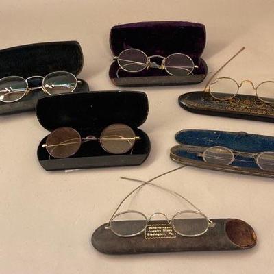Antique glasses