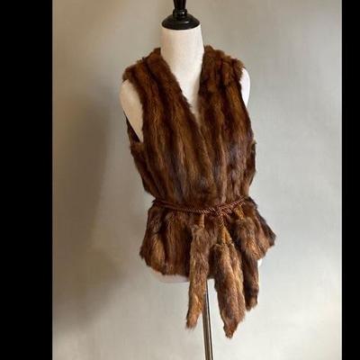 Fur vest