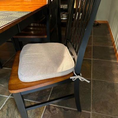 Dining chair side view