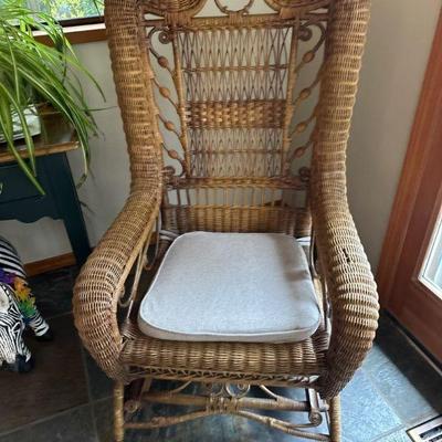 Wicker chair
