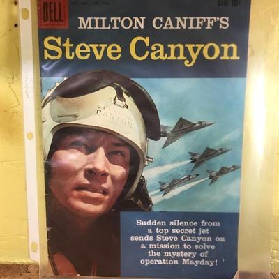 Milton Caniff Steve Canyon Comic Book