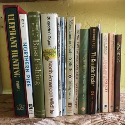 Wildlife/Fishing & More Book Lot