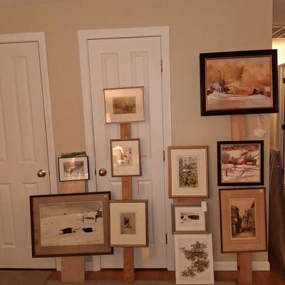 Art Lots  Discount Taken on All Framed Art