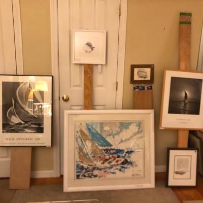 Art Lots  Discount Taken on All Framed Art