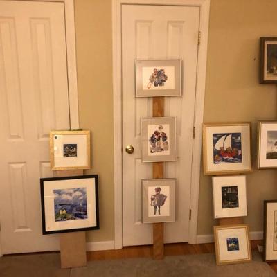 Art Lots  Discount Taken on All Framed Art
