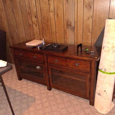 TV Console solid wood 